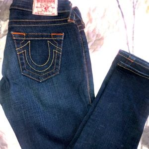 True Religion low rise jeans in PERFECT condition